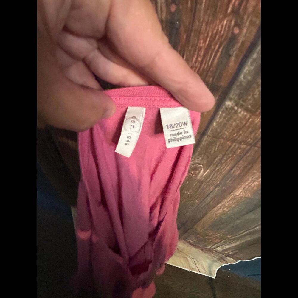 Plus Size Ruffle Sleeve Top 18/20 - Picture 4 of 5